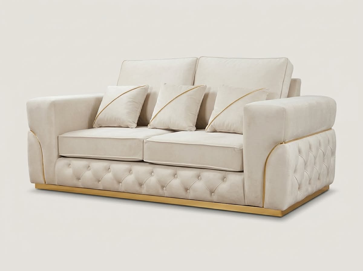 Aurelia Chesterfield Sofa — made-to-order sofa