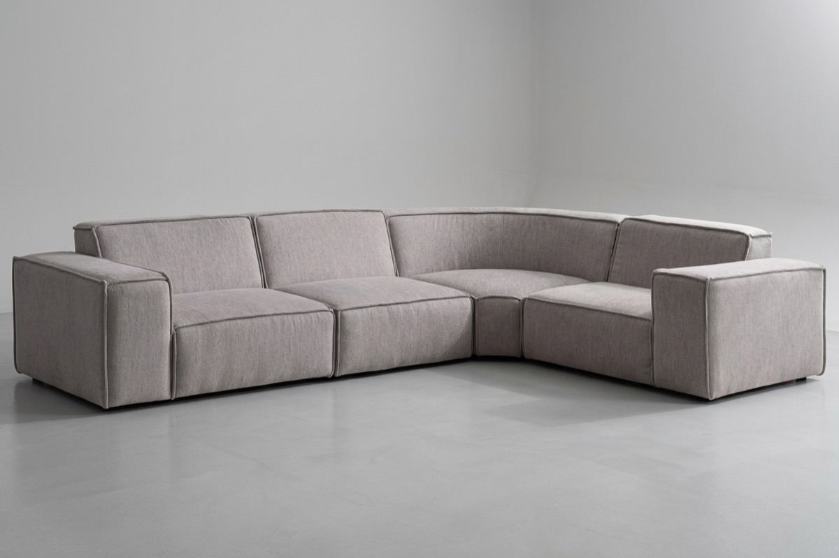 Borius Sofa by Barki Sofa Hub — mink corner