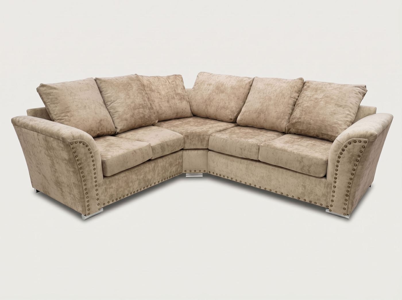 Harrison Corner Sofa by Barki Sofa Hub — mink