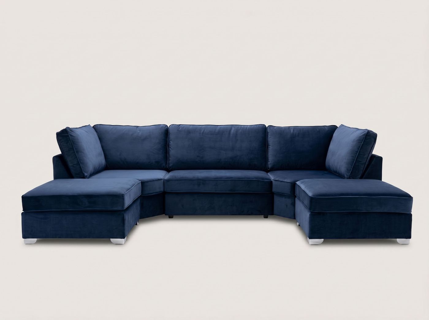 U-Shape Sofa by Barki Sofa Hub — navy